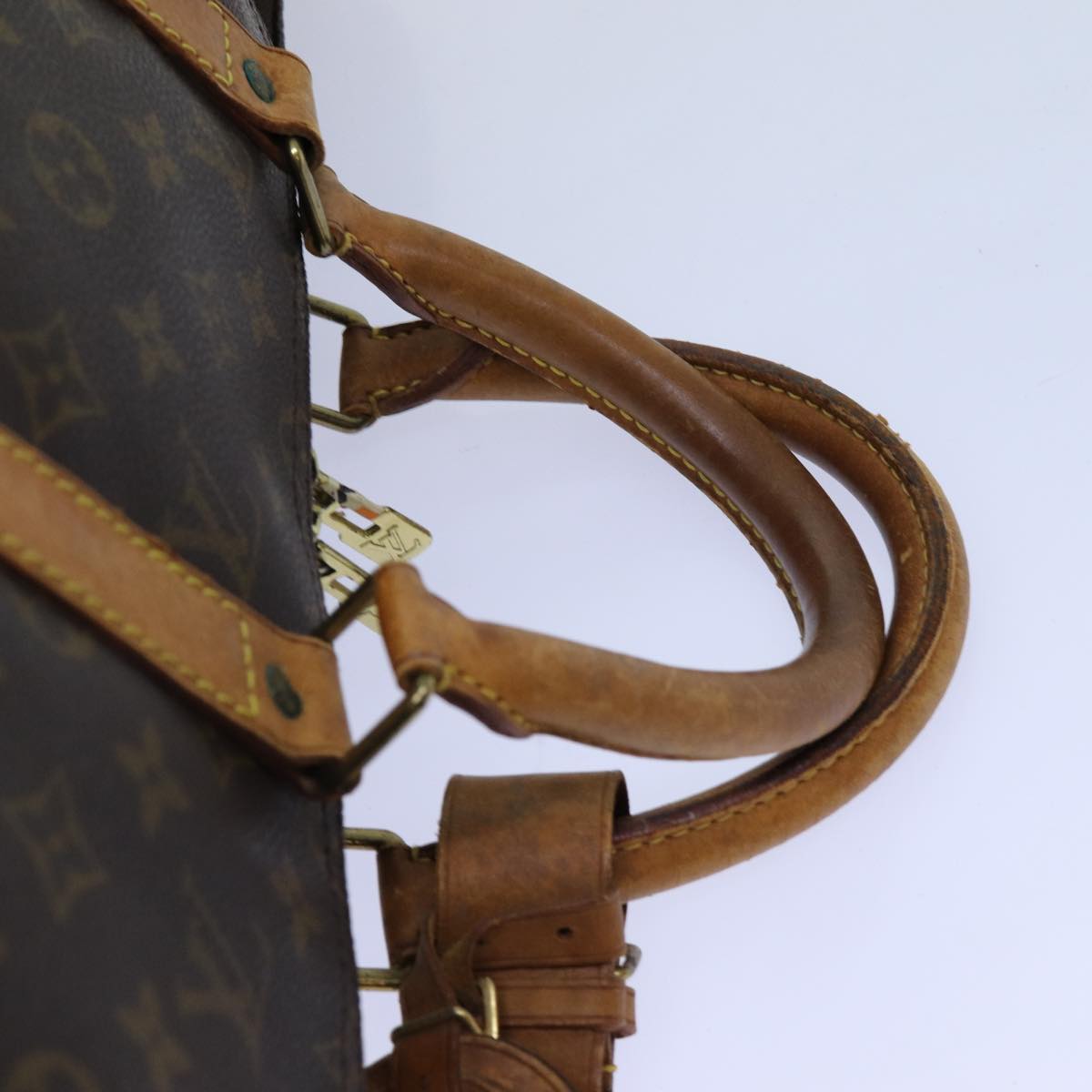 LOUIS VUITTON Monogram Keepall 50 Boston Bag M41426 LV 70097