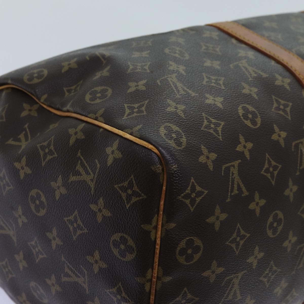 LOUIS VUITTON Monogram Keepall 50 Boston Bag M41426 LV 70098