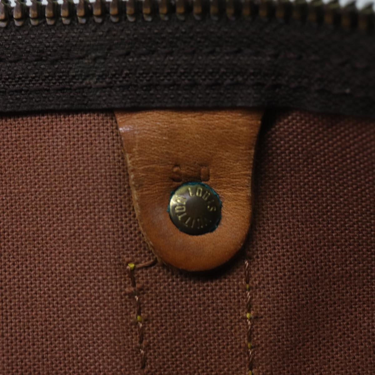 LOUIS VUITTON Monogram Keepall 50 Boston Bag M41426 LV 70098