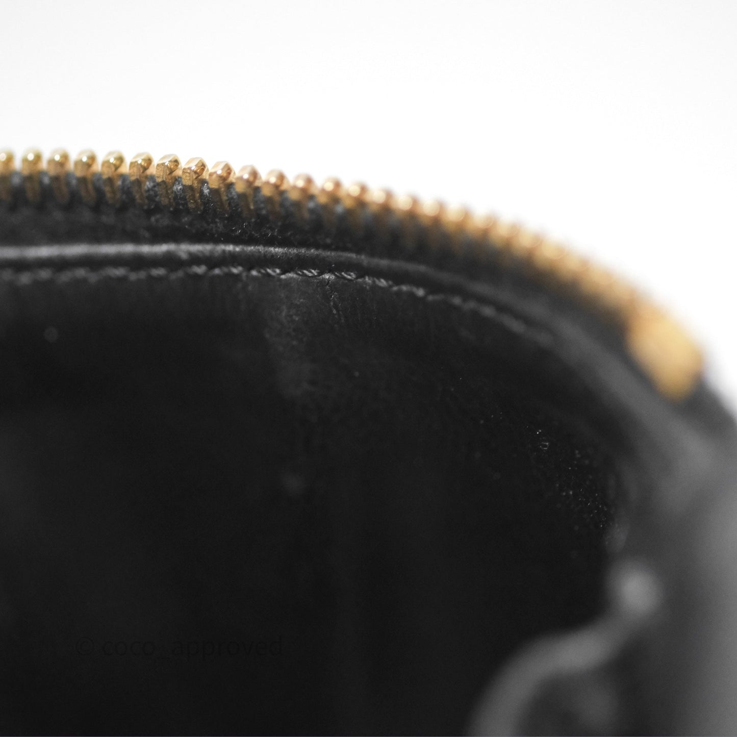 Chanel Vintage Vanity Case Black Caviar Gold Hardware