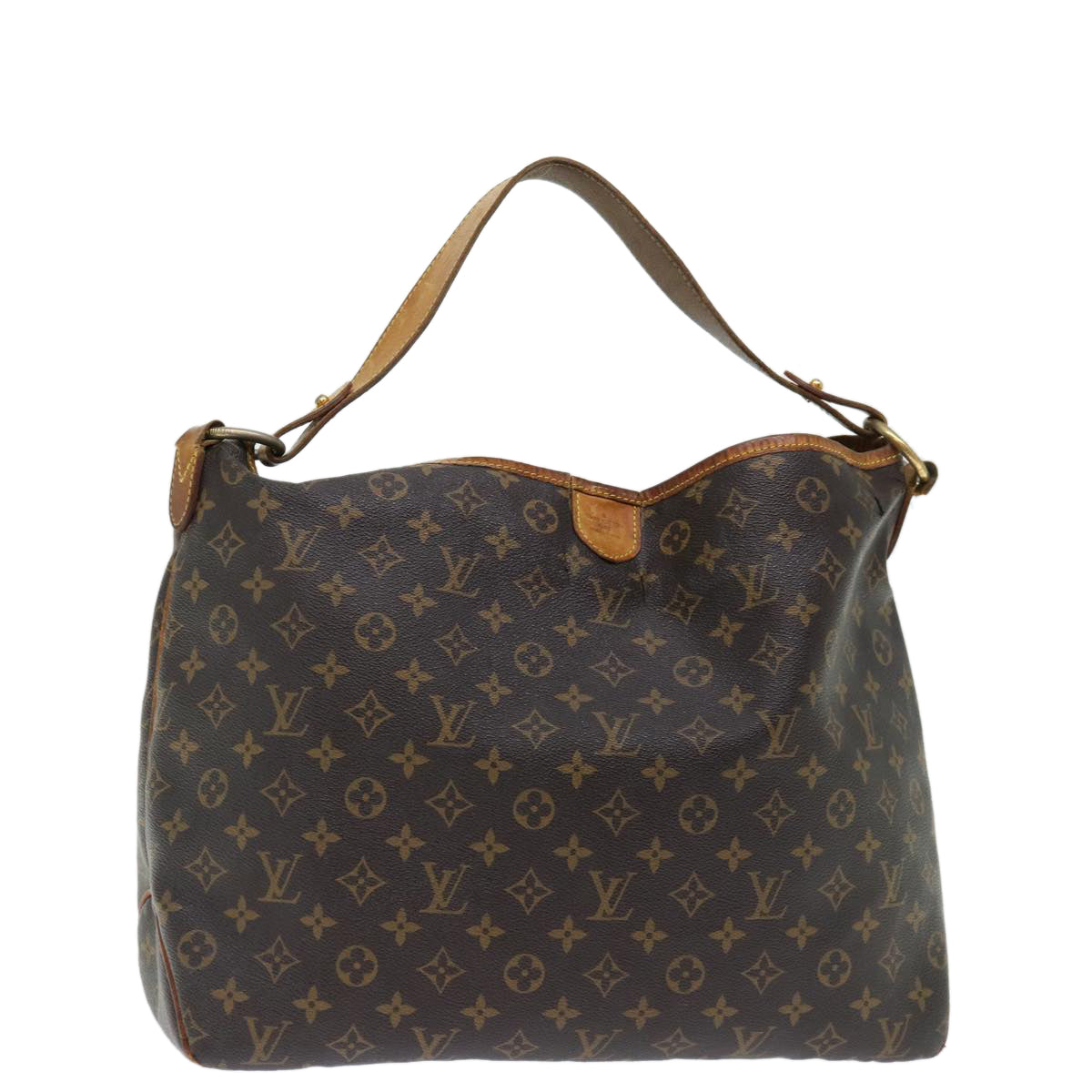 LOUIS VUITTON Monogram Delightful MM Shoulder Bag M50156 LV 70100