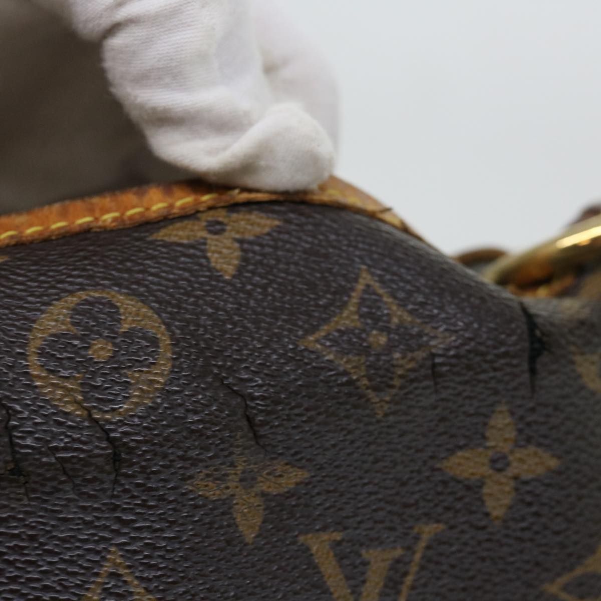 LOUIS VUITTON Monogram Delightful MM Shoulder Bag M50156 LV 70100