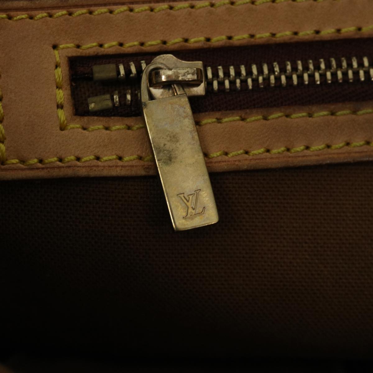 LOUIS VUITTON Monogram Cabas Mezzo Tote Bag M51151 LV 70101