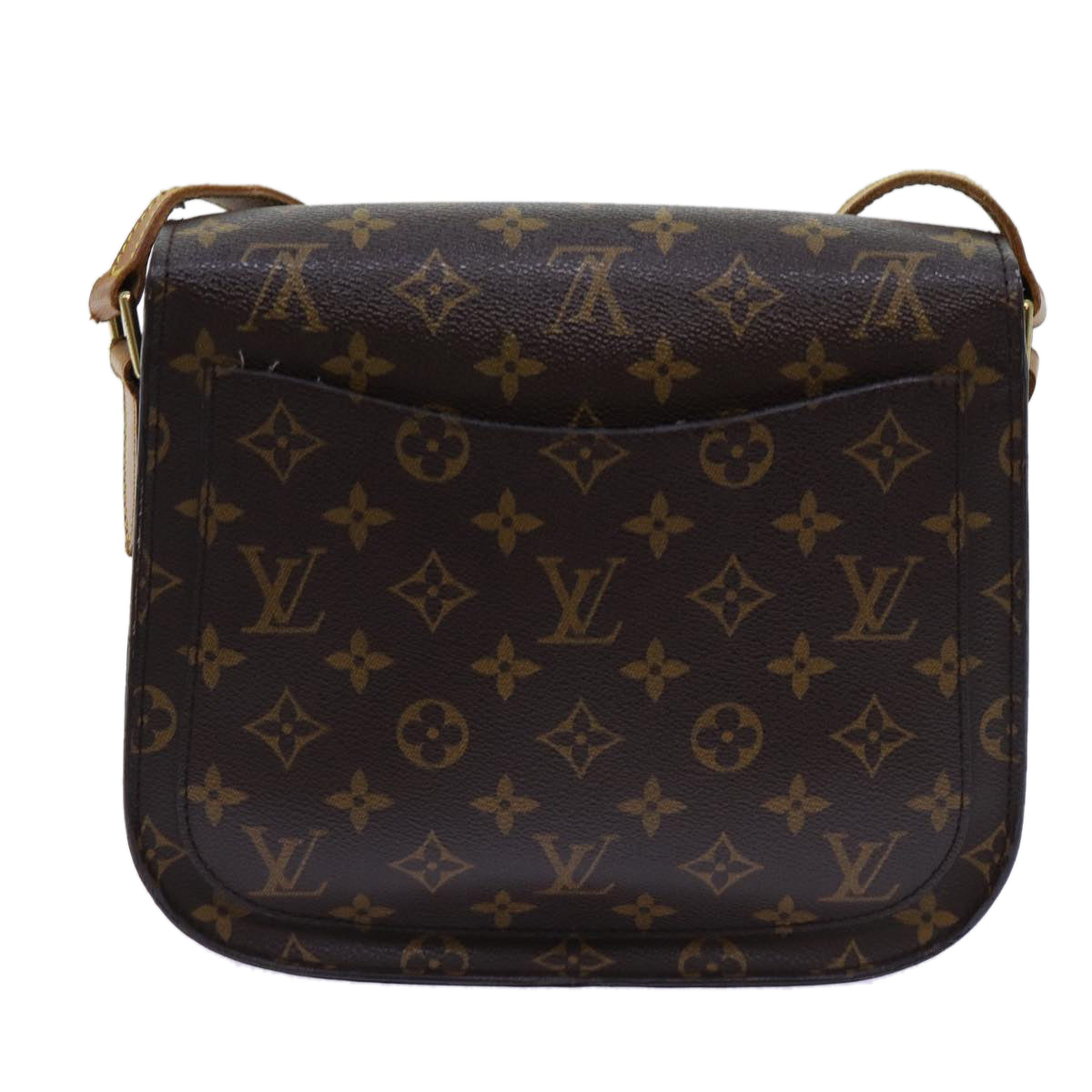 LOUIS VUITTON Monogram Saint Cloud GM Shoulder Bag M51242 LV 70105