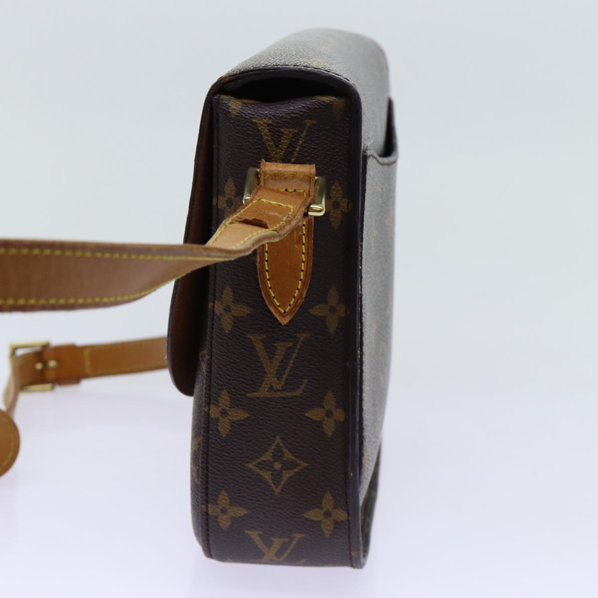 LOUIS VUITTON Monogram Saint Cloud GM Shoulder Bag M51242 LV 70105