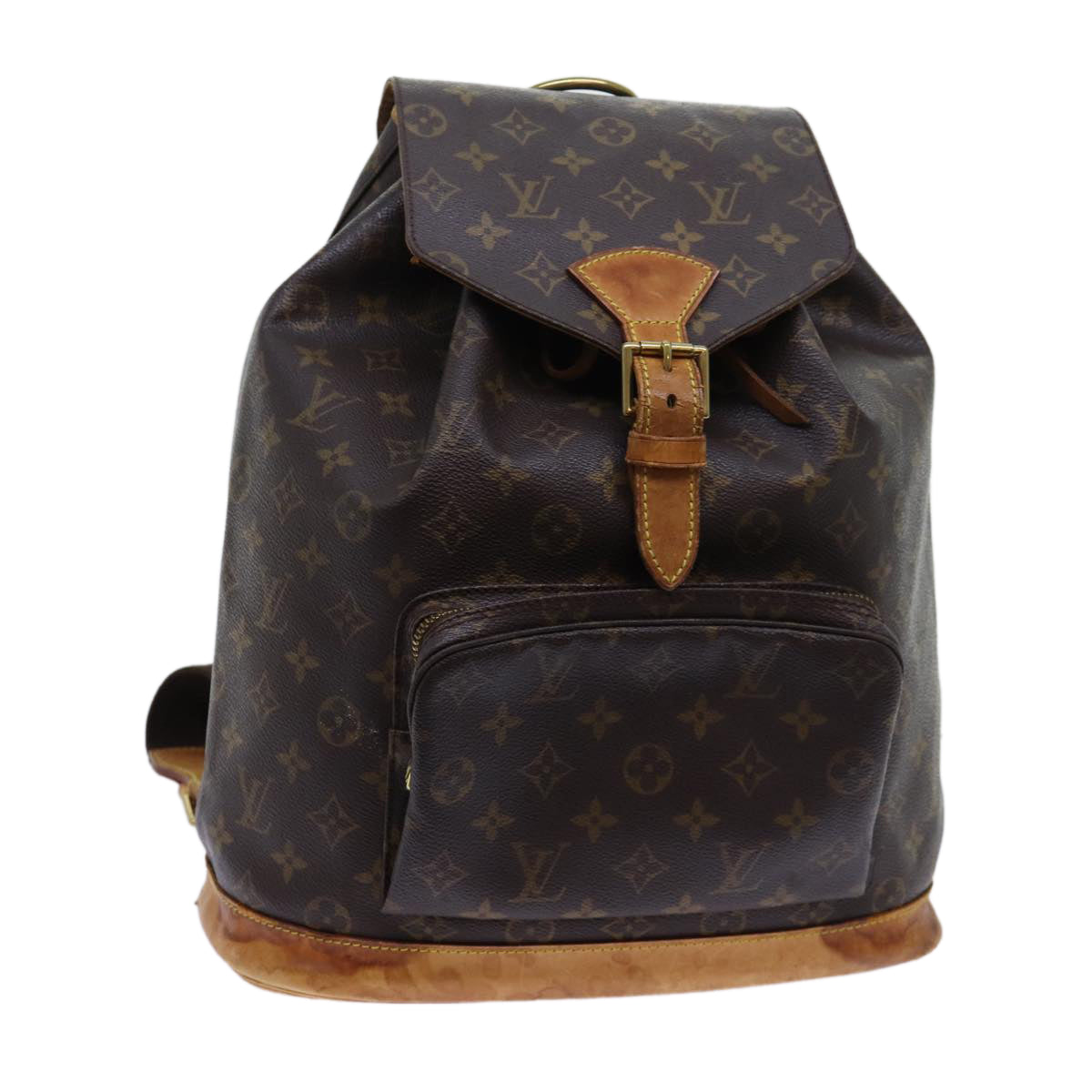 LOUIS VUITTON Monogram Montsouris GM Backpack M51135 LV 70106