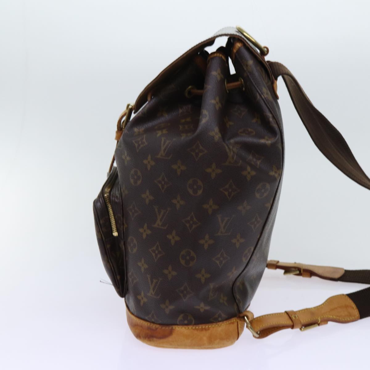 LOUIS VUITTON Monogram Montsouris GM Backpack M51135 LV 70106