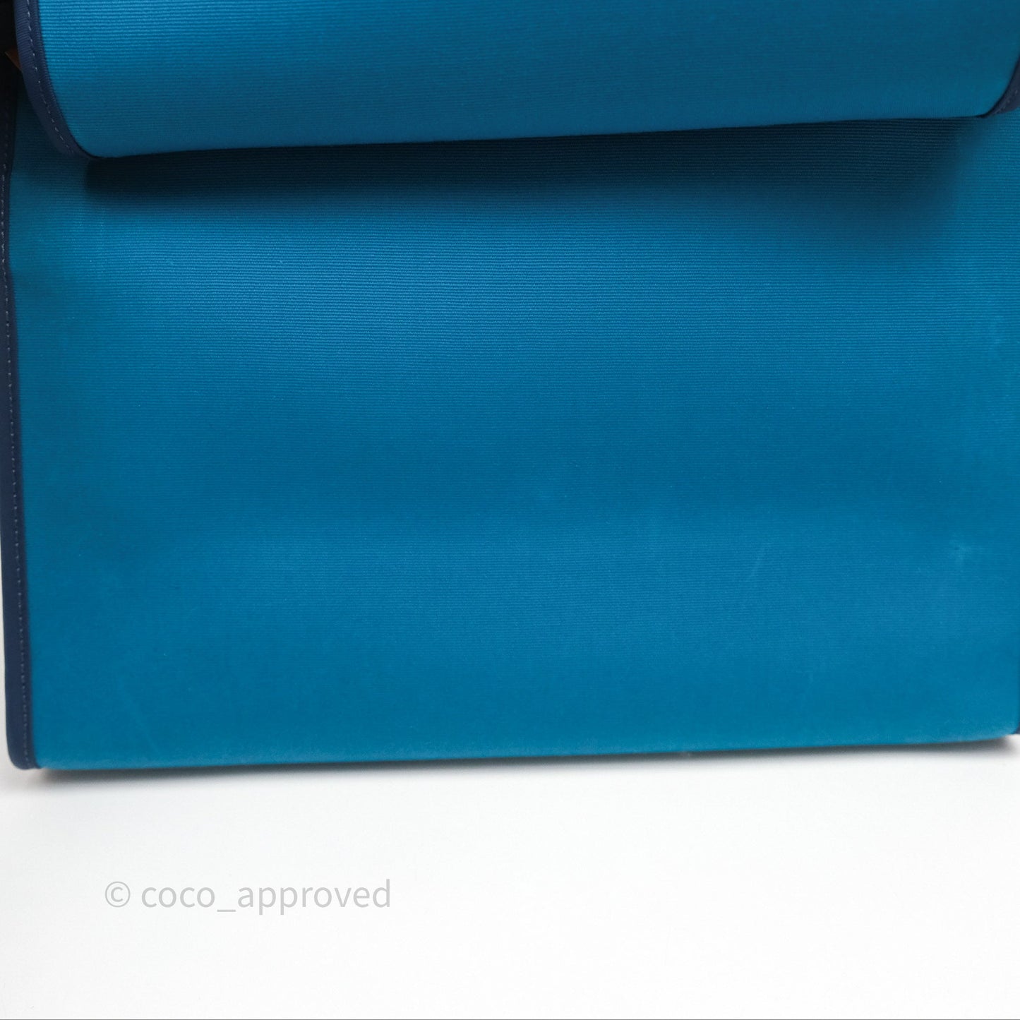 Hermès Herbag Zip 31 Vache Hunter Bleu Izmir 7W/ Bleu de Malte 7L Palladium Hardware