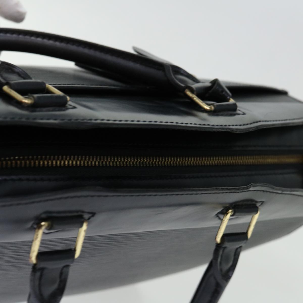 LOUIS VUITTON Epi Riviera Hand Bag Noir Black M48182 LV 70113