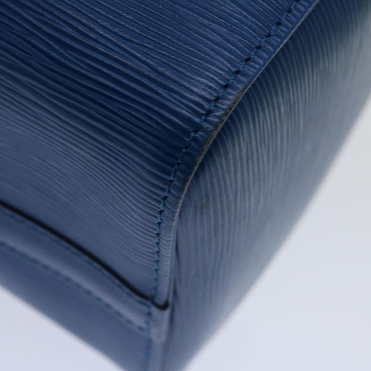 LOUIS VUITTON Epi Speedy 25 Hand Bag Toledo Blue M43015 LV 70114