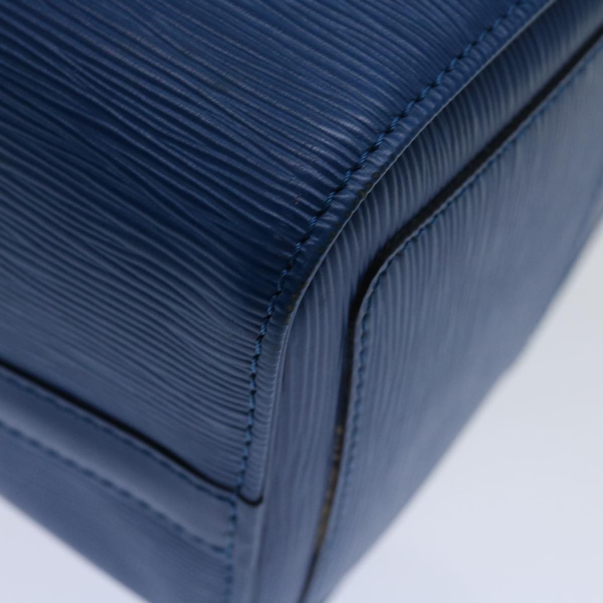 LOUIS VUITTON Epi Speedy 25 Hand Bag Toledo Blue M43015 LV 70114