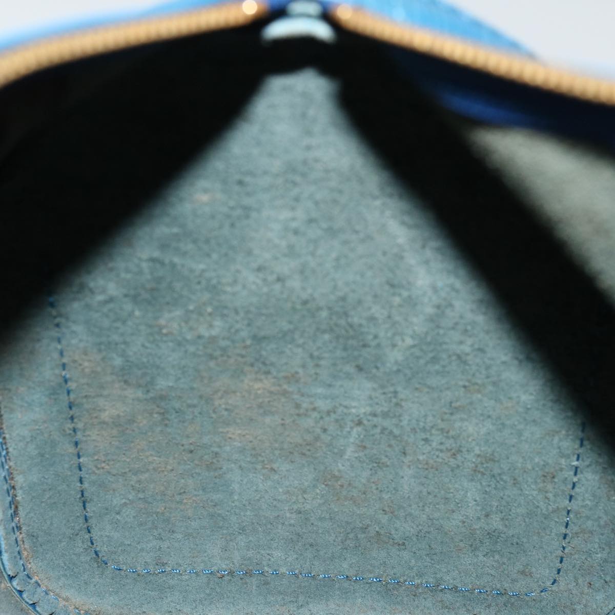 LOUIS VUITTON Epi Speedy 25 Hand Bag Toledo Blue M43015 LV 70114