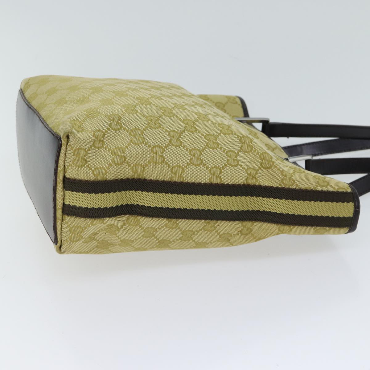 Luxury Gucci Trending 2025 GG Canvas Sherry Line Hand Bag Beige Brown 31244  70126