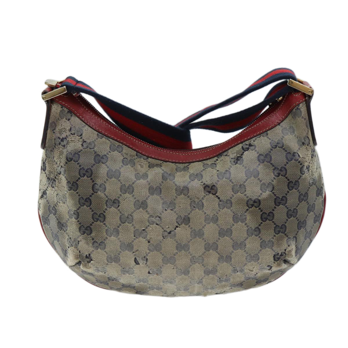 Luxury Gucci Trending 2025 GG Crystal Sherry Line Shoulder Bag Beige Red Navy 181092  70131