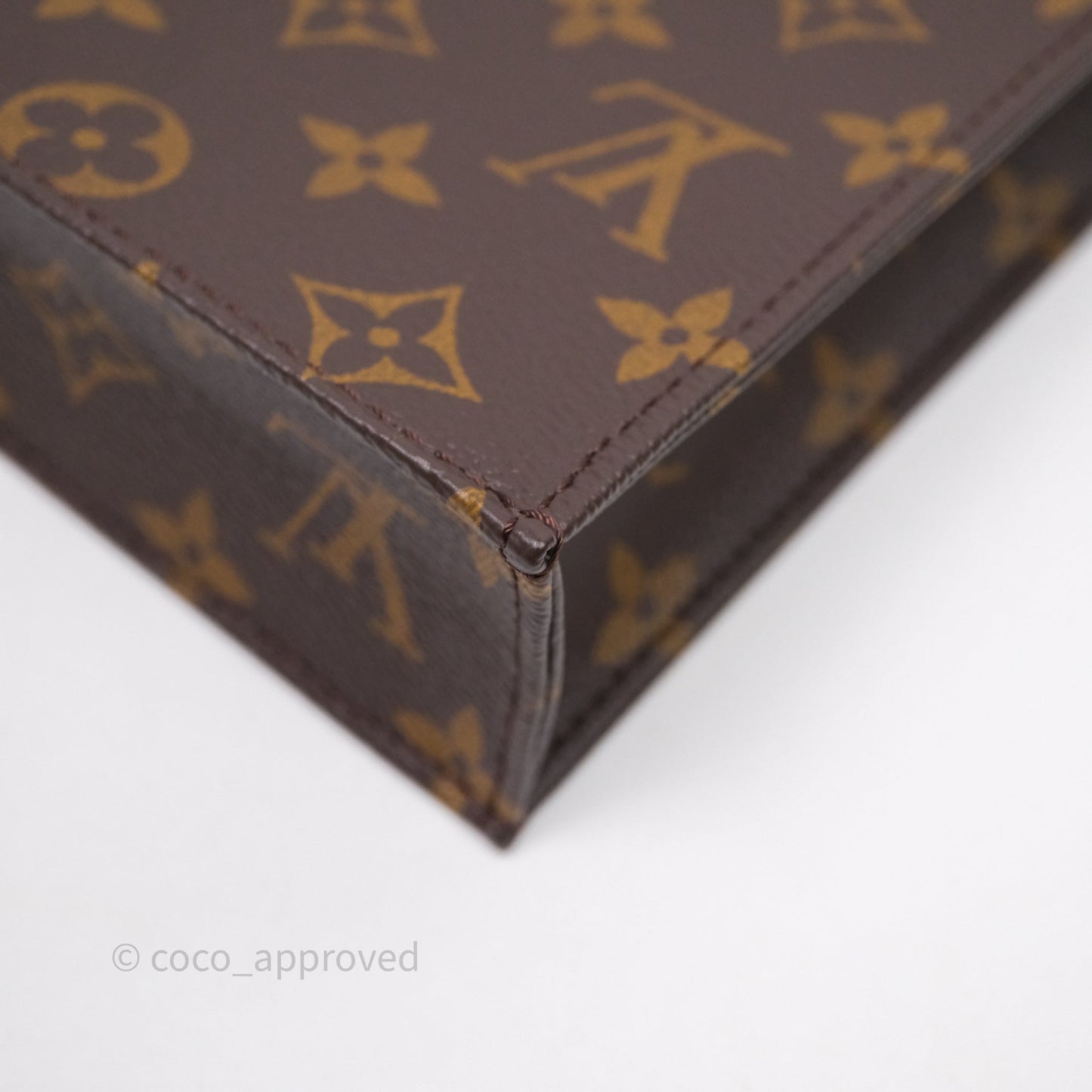 Louis Vuitton Petit Sac Plat Bag Monogram Canvas