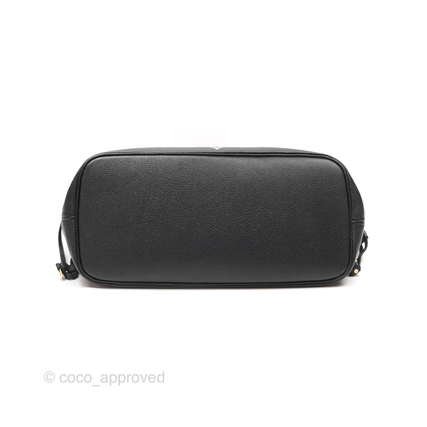 Louis Vuitton Neverfull MM Monogram Black Beige