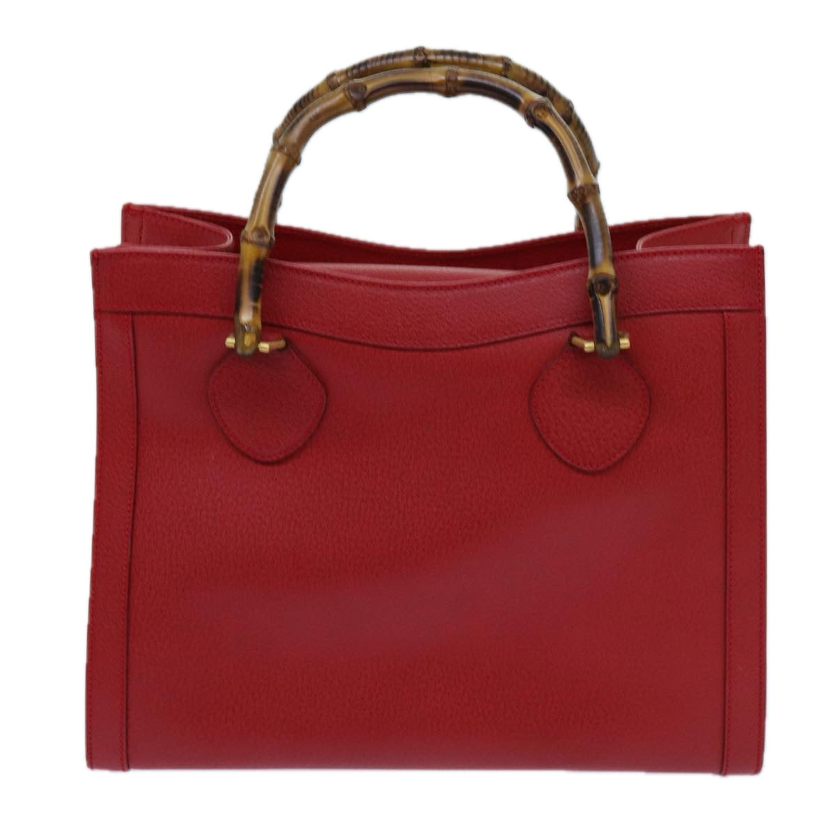 Luxury Gucci Trending 2025 Bamboo Tote Bag Leather Red 002 0260 2615  70186