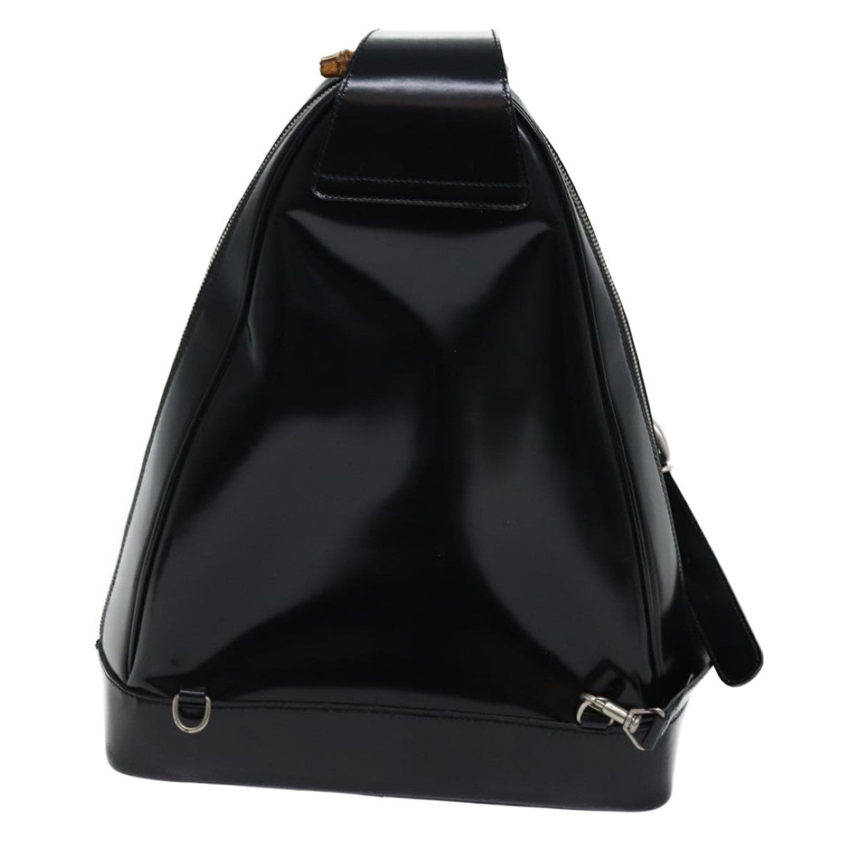 Luxury Gucci Trending 2025 Bamboo Body Bag Patent leather Black 003 2113 0027  70192