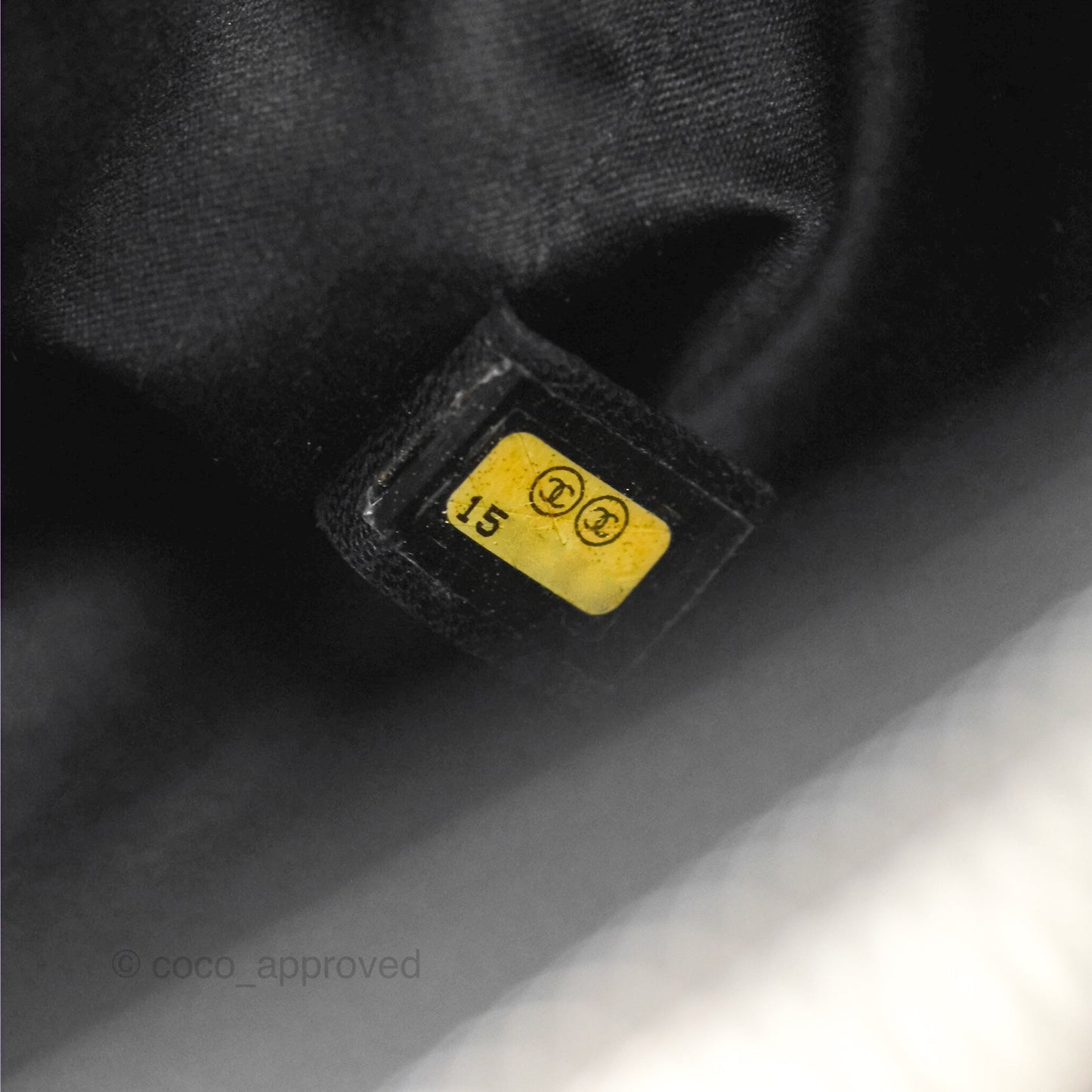 Chanel GST Black Caviar Silver Hardware