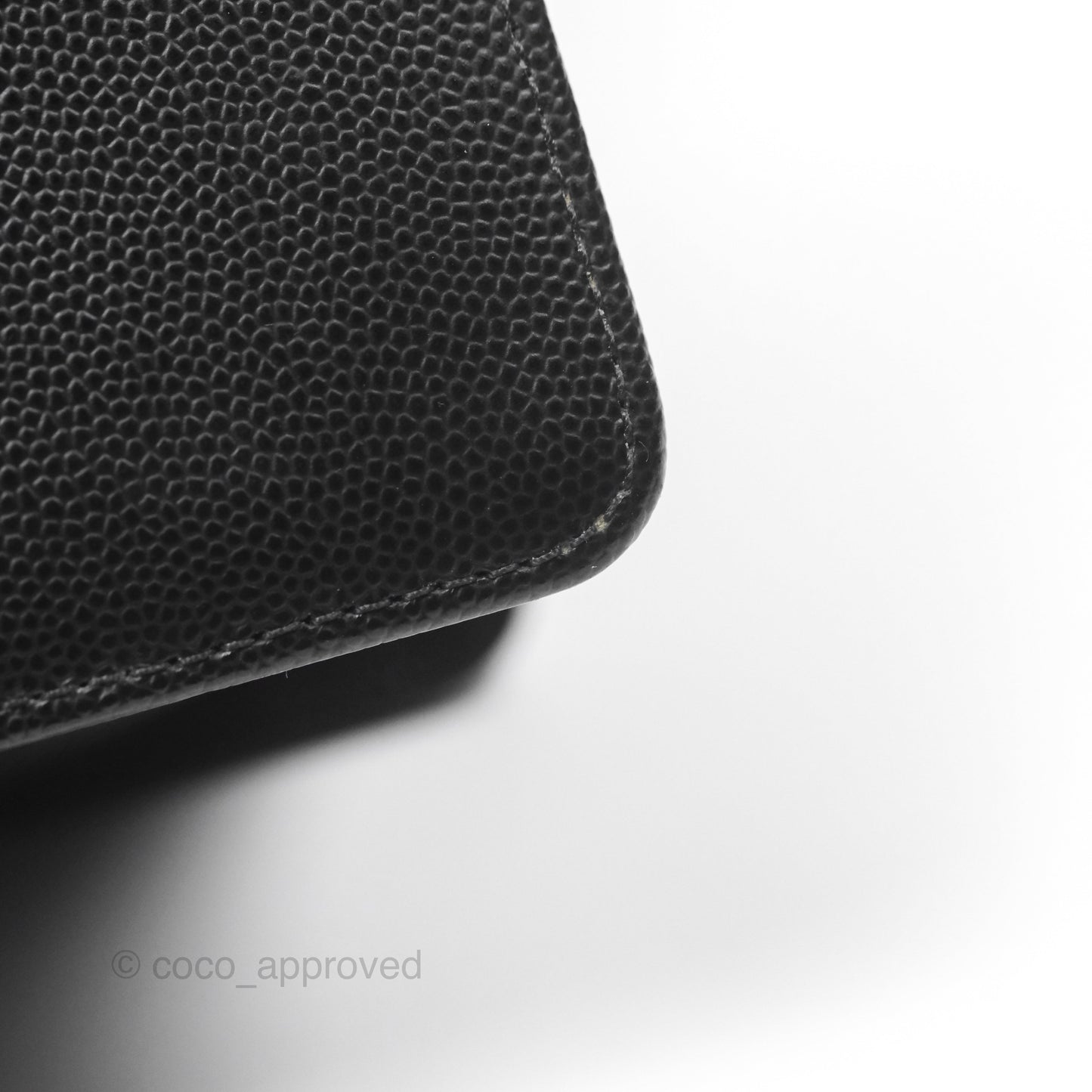 Chanel Medium Boy Quilted Black Caviar Aged Gold Hardware