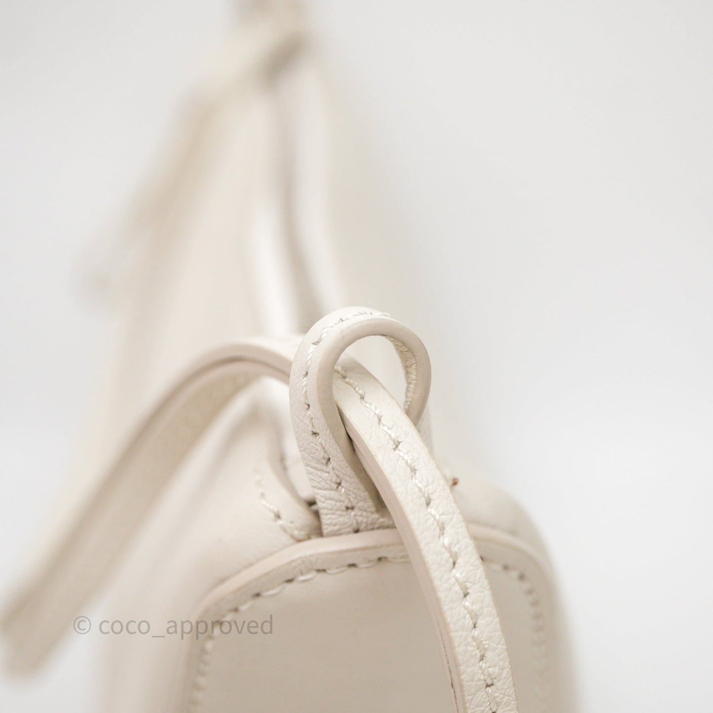 Loewe Mini Hammock Shoulder Bag White