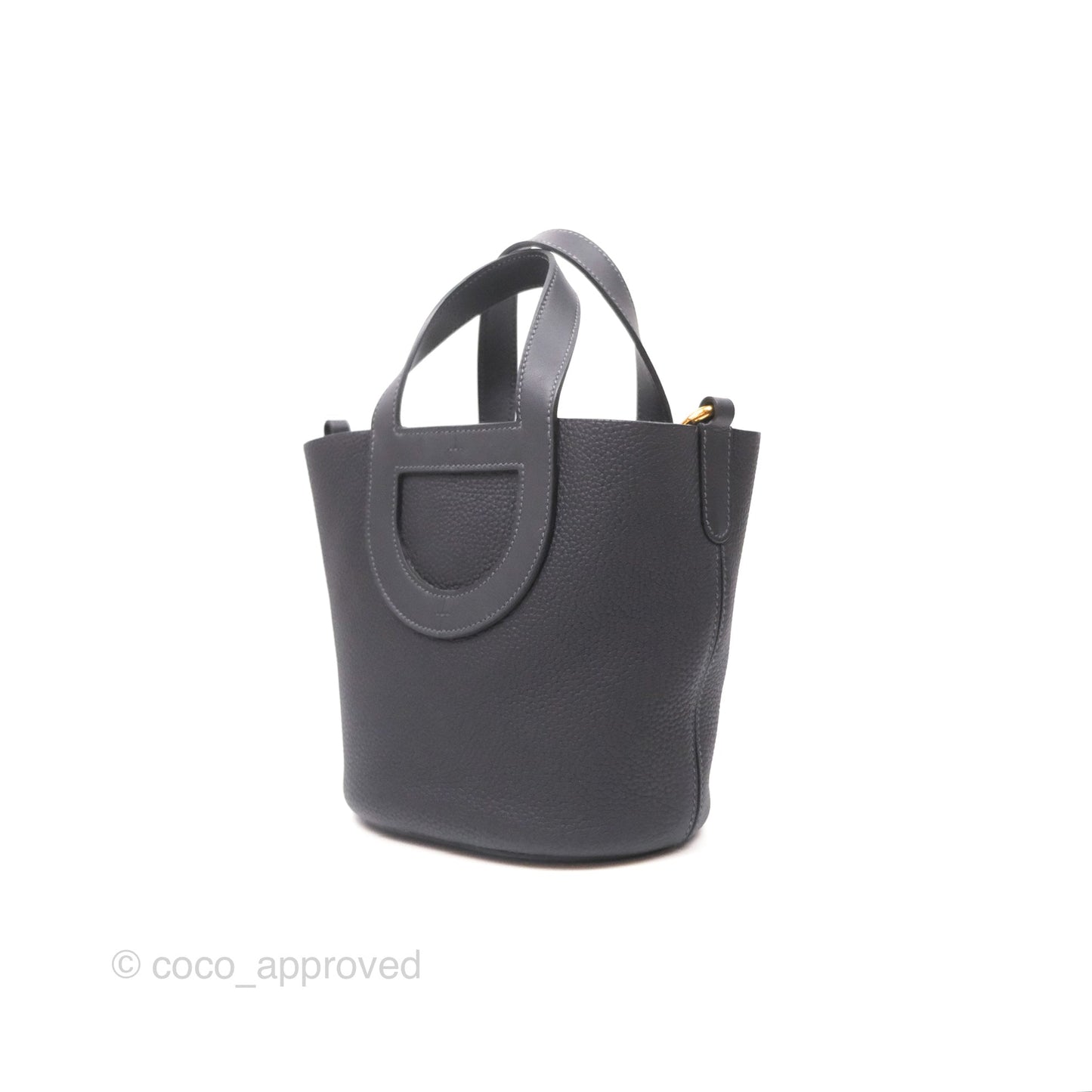 Hermes In-The-Loop 18 Caban Clemence Gold Hardware