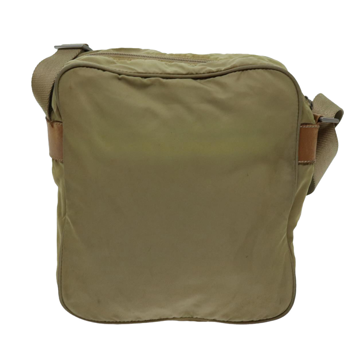 Luxury PradaShoulder Bag Nylon Beige 70211
