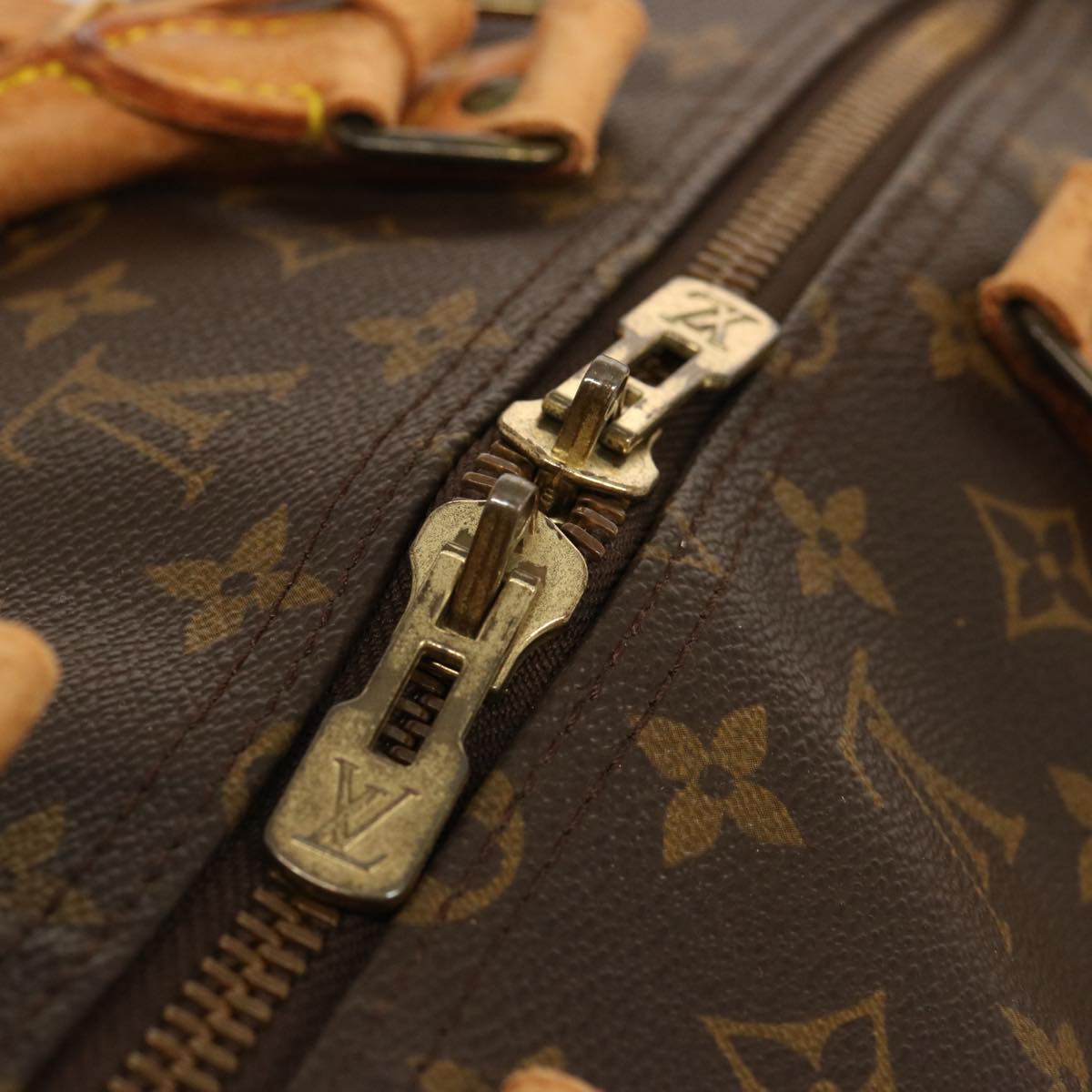 LOUIS VUITTON Monogram Keepall 60 Boston Bag M41422 LV 70219