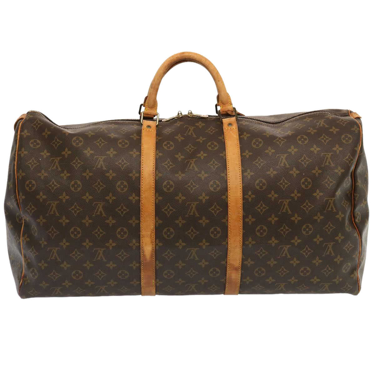 LOUIS VUITTON Monogram Keepall 60 Boston Bag M41422 LV 70219