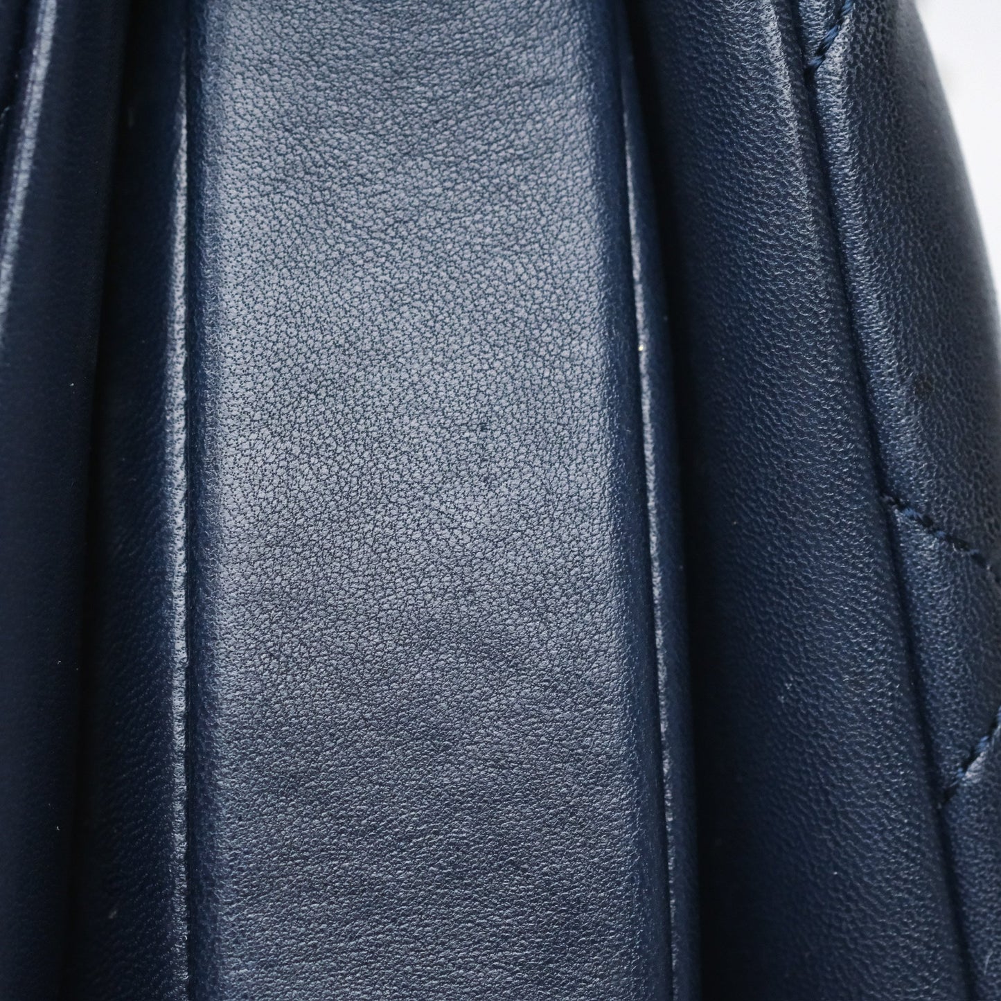 Chanel Small Trendy CC Navy Lambskin Gold Hardware