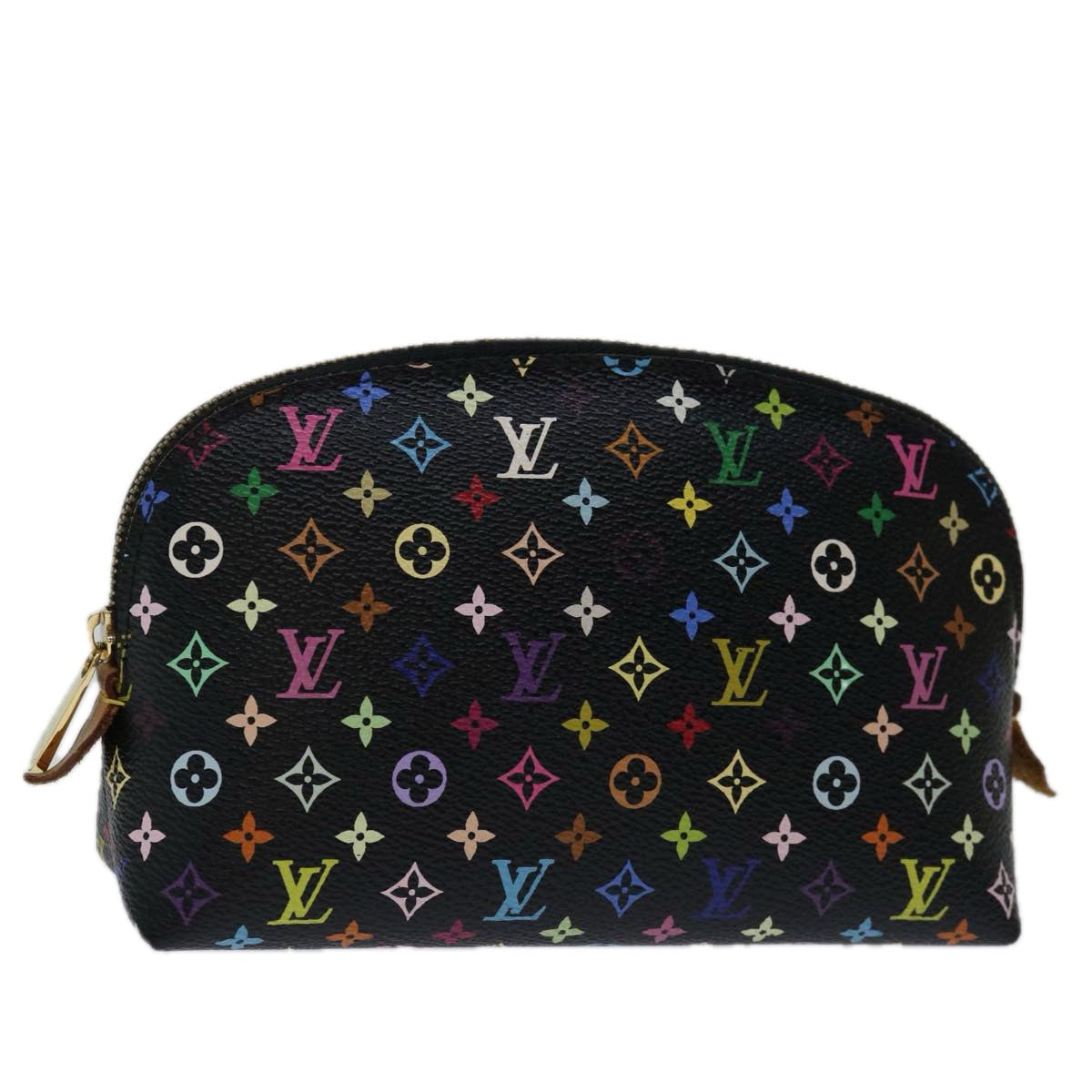 LOUIS VUITTON Monogram Multicolor Pochette Cosmetic Pouch M47355 LV 70222