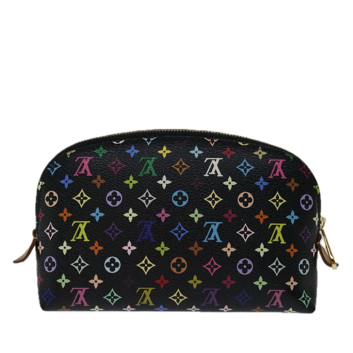 LOUIS VUITTON Monogram Multicolor Pochette Cosmetic Pouch M47355 LV 70222