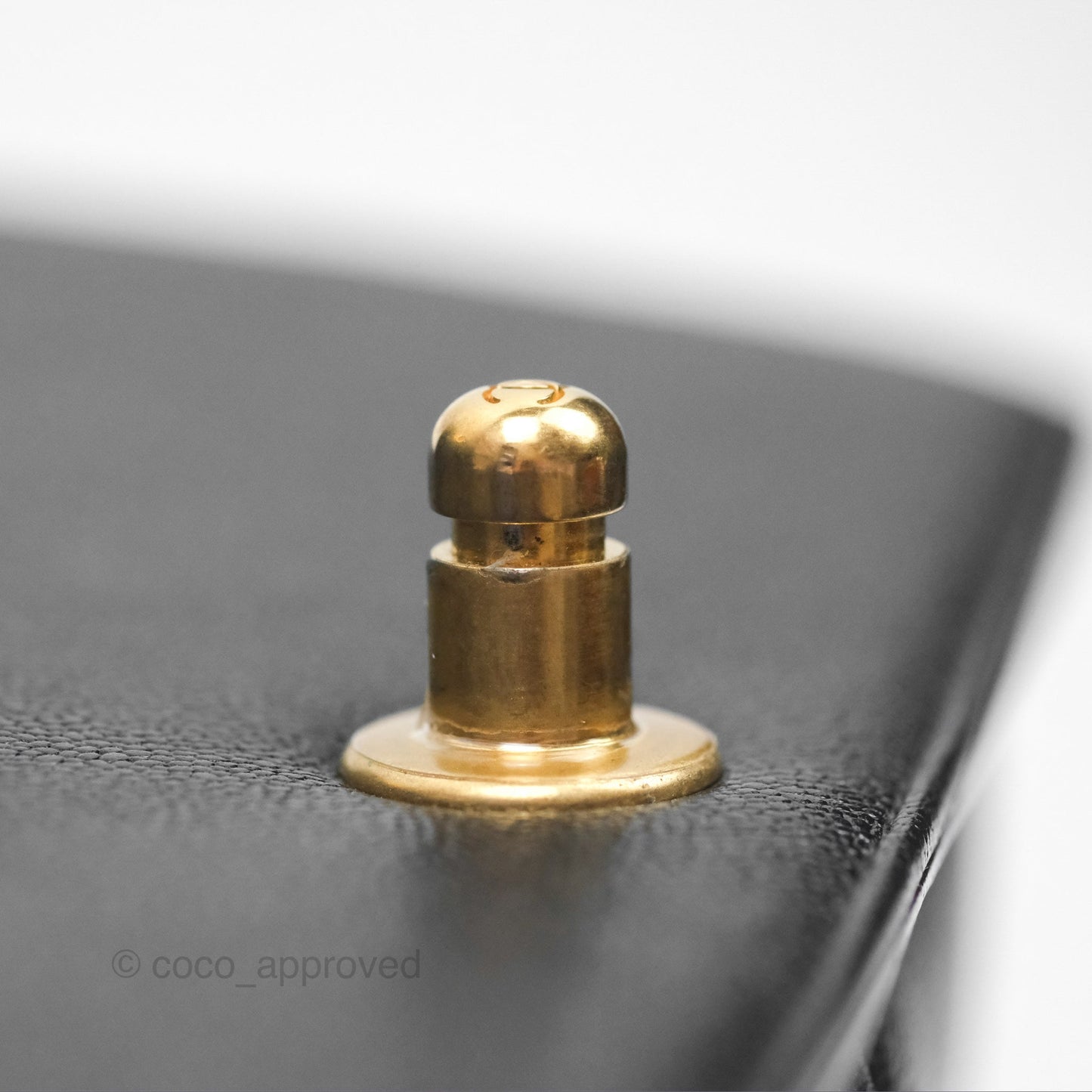 Chanel Medium Boy Chevron Black Caviar Aged Gold Hardware