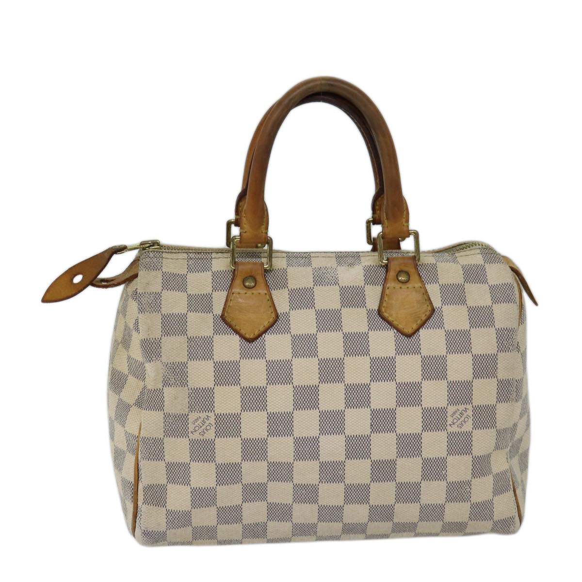 LOUIS VUITTON Damier Azur Speedy 25 Hand Bag N41534 LV 70236