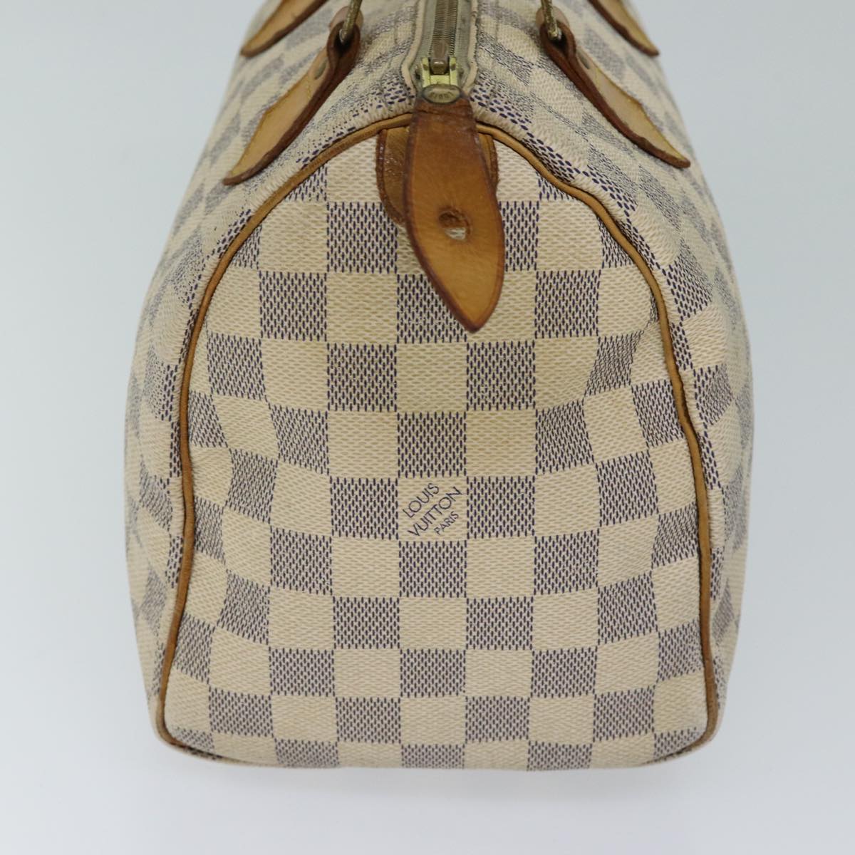 LOUIS VUITTON Damier Azur Speedy 25 Hand Bag N41534 LV 70236