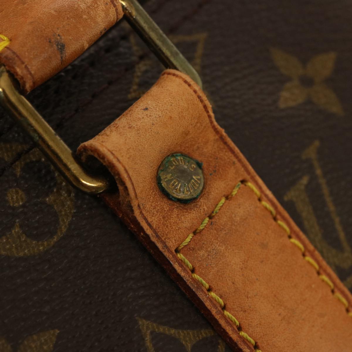 LOUIS VUITTON Monogram Keepall 45 Boston Bag M41428 LV 70238