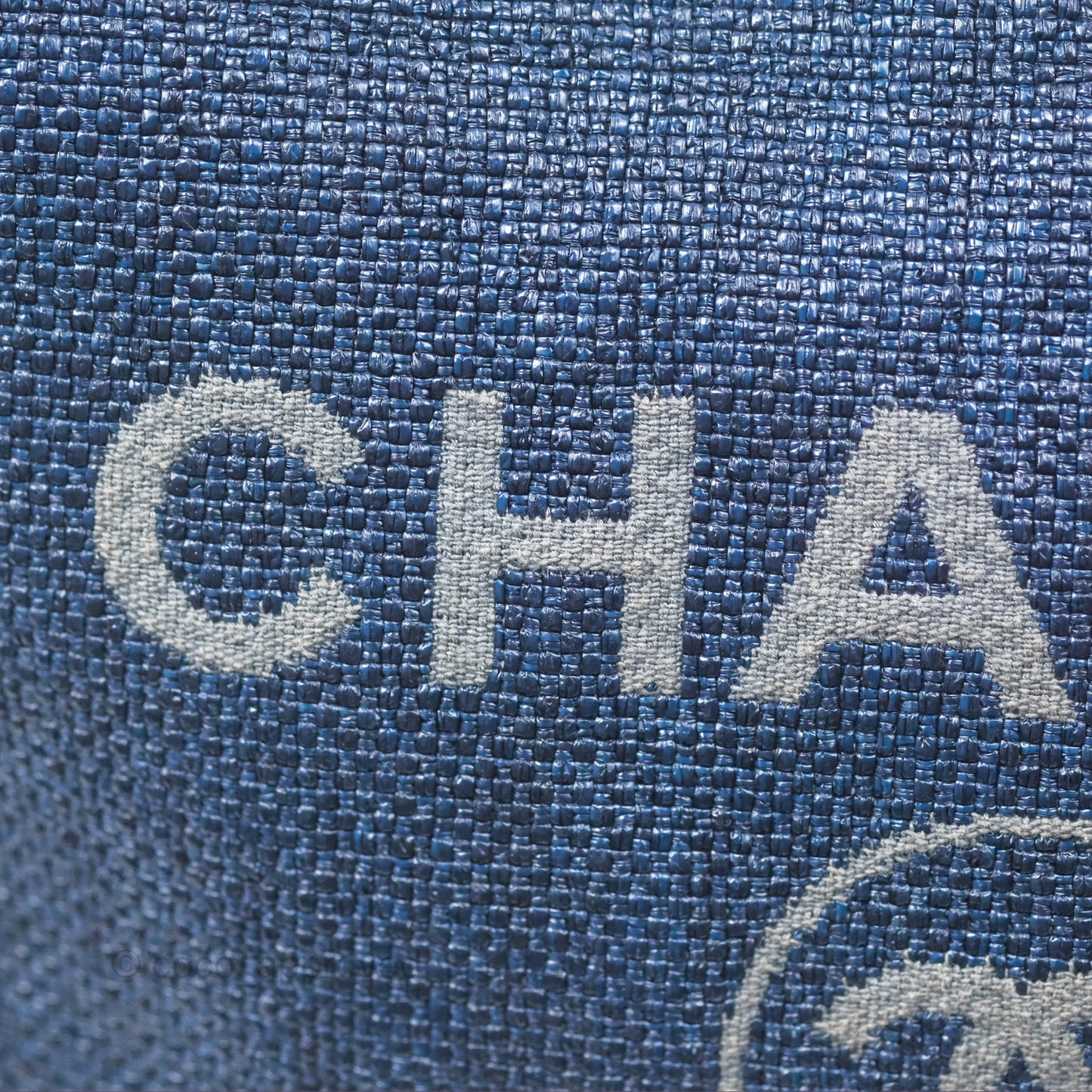 Chanel Medium Deauville Navy Canvas Gold Hardware