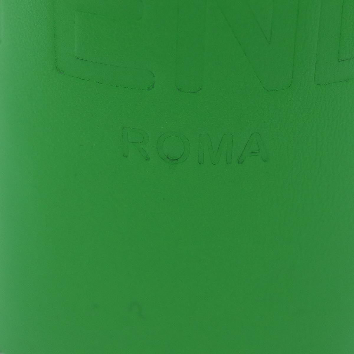 Luxury FendiBottle Holder Water bottle Leather Green70256A