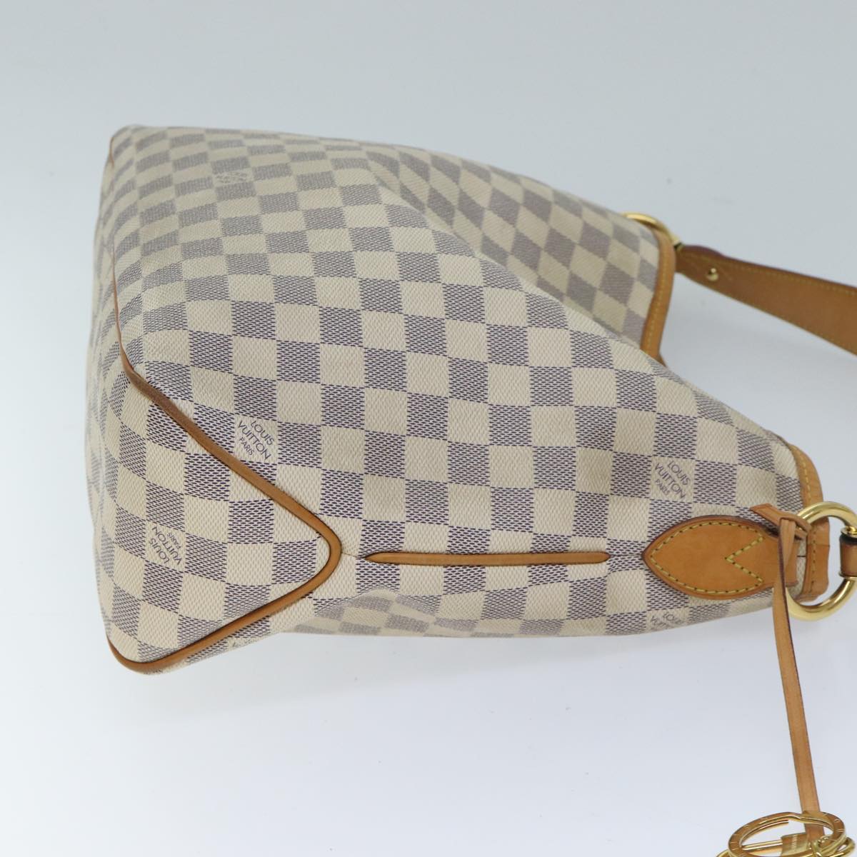 LOUIS VUITTON Damier Azur Delightful PM Shoulder Bag N41447 LV 70271