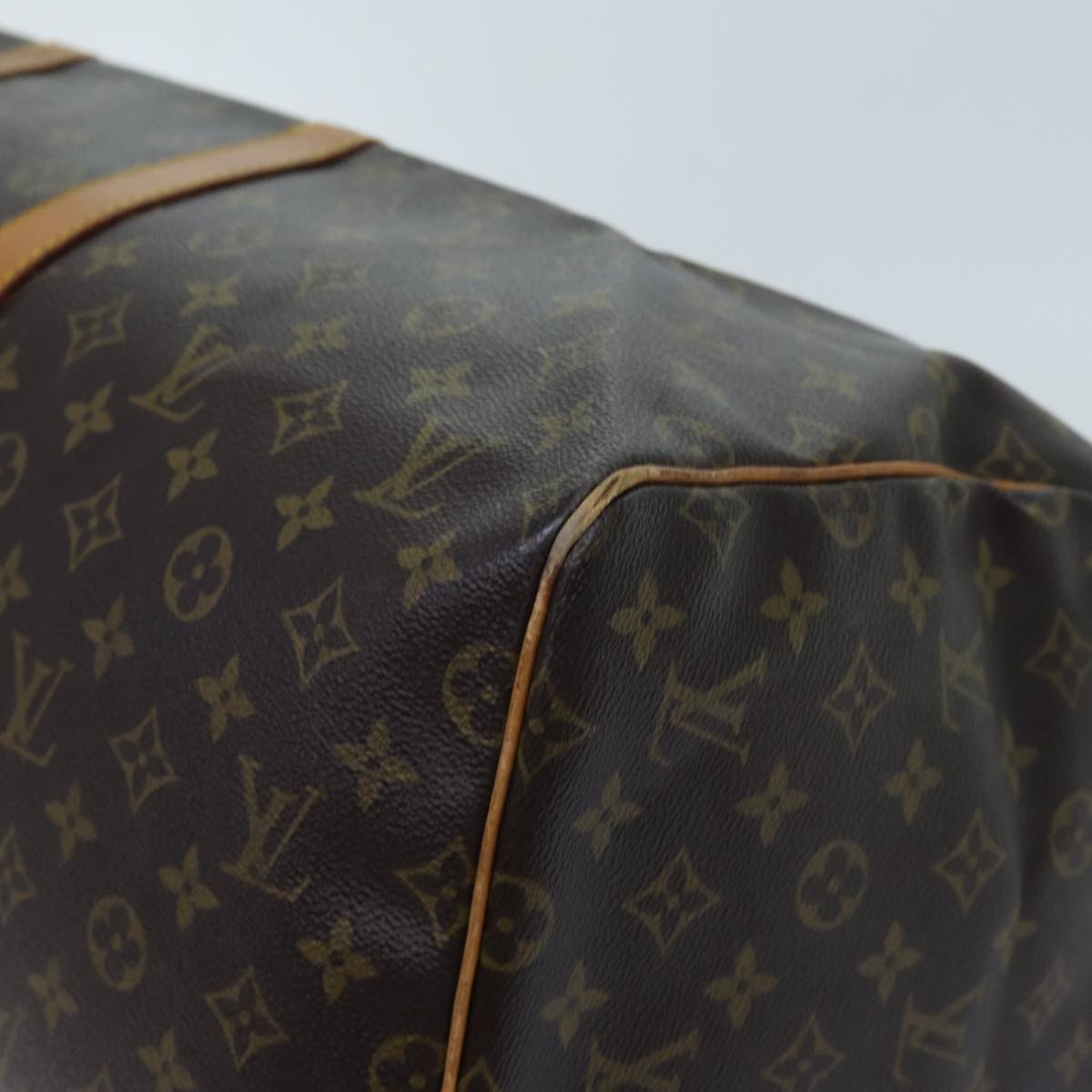 LOUIS VUITTON Monogram Keepall 55 Boston Bag M41424 LV 70281