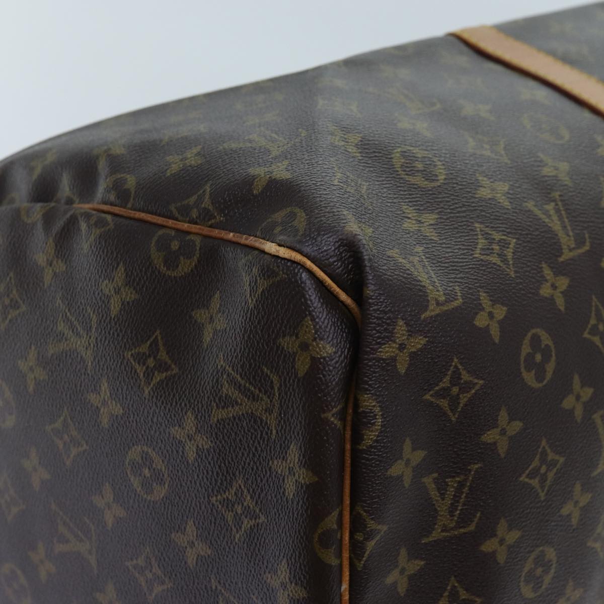 LOUIS VUITTON Monogram Keepall 55 Boston Bag M41424 LV 70281