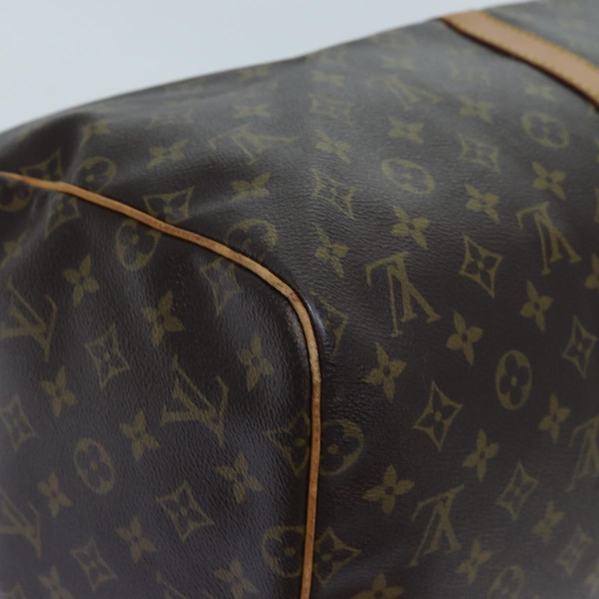LOUIS VUITTON Monogram Keepall 55 Boston Bag M41424 LV 70281