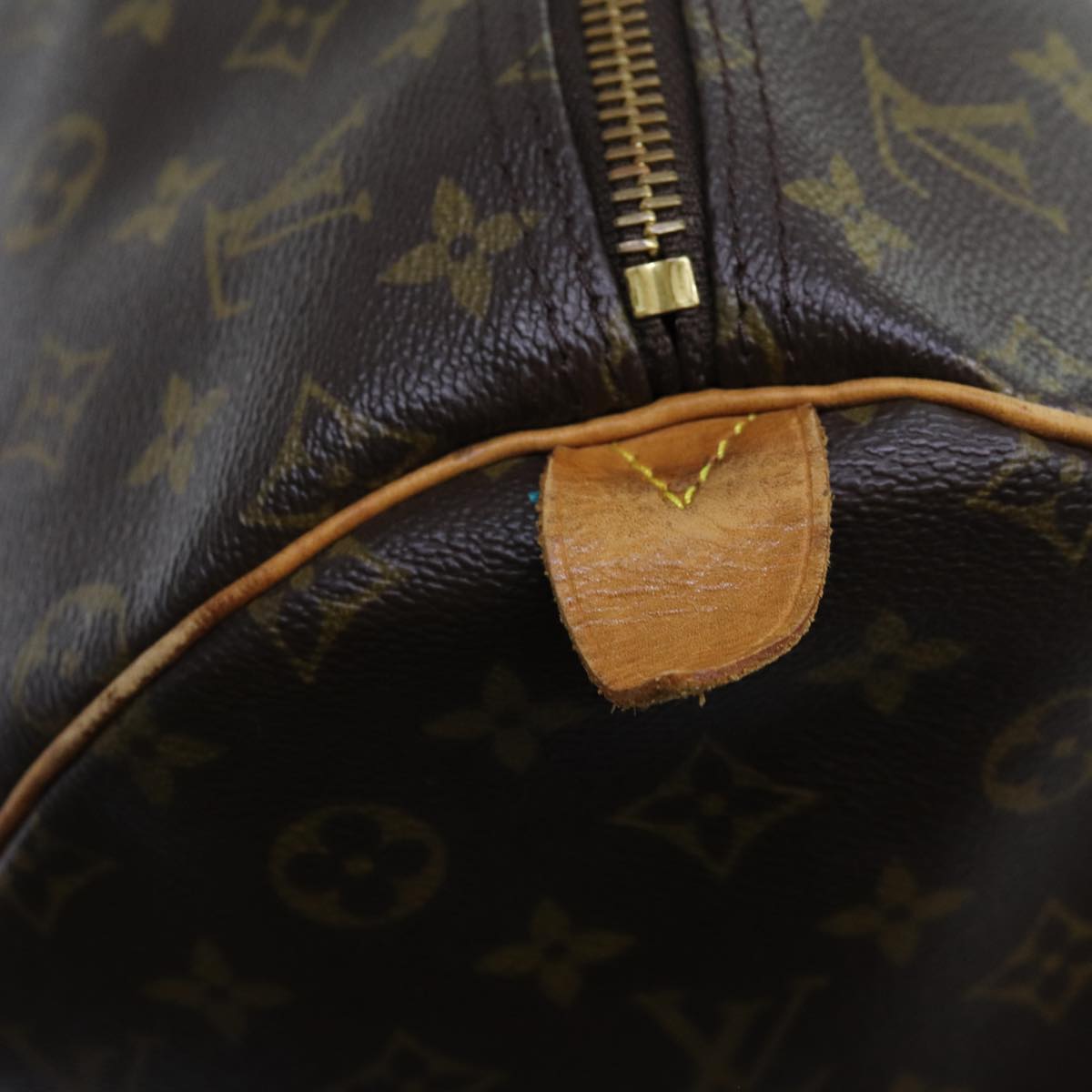 LOUIS VUITTON Monogram Keepall 55 Boston Bag M41424 LV 70281