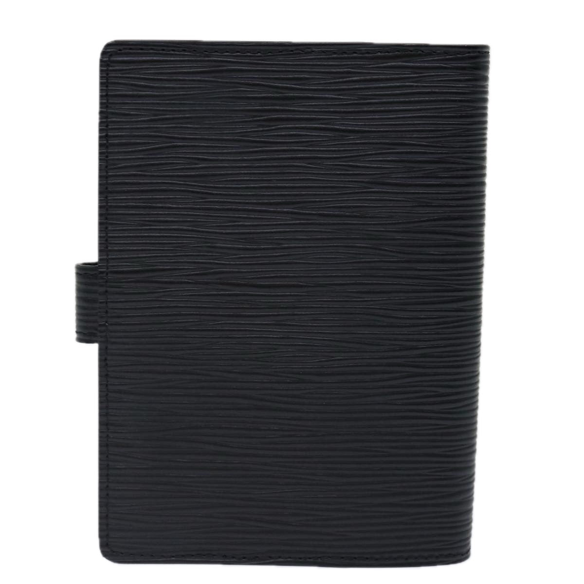 LOUIS VUITTON Epi Agenda PM Day Planner Cover Black R20052 LV 70286