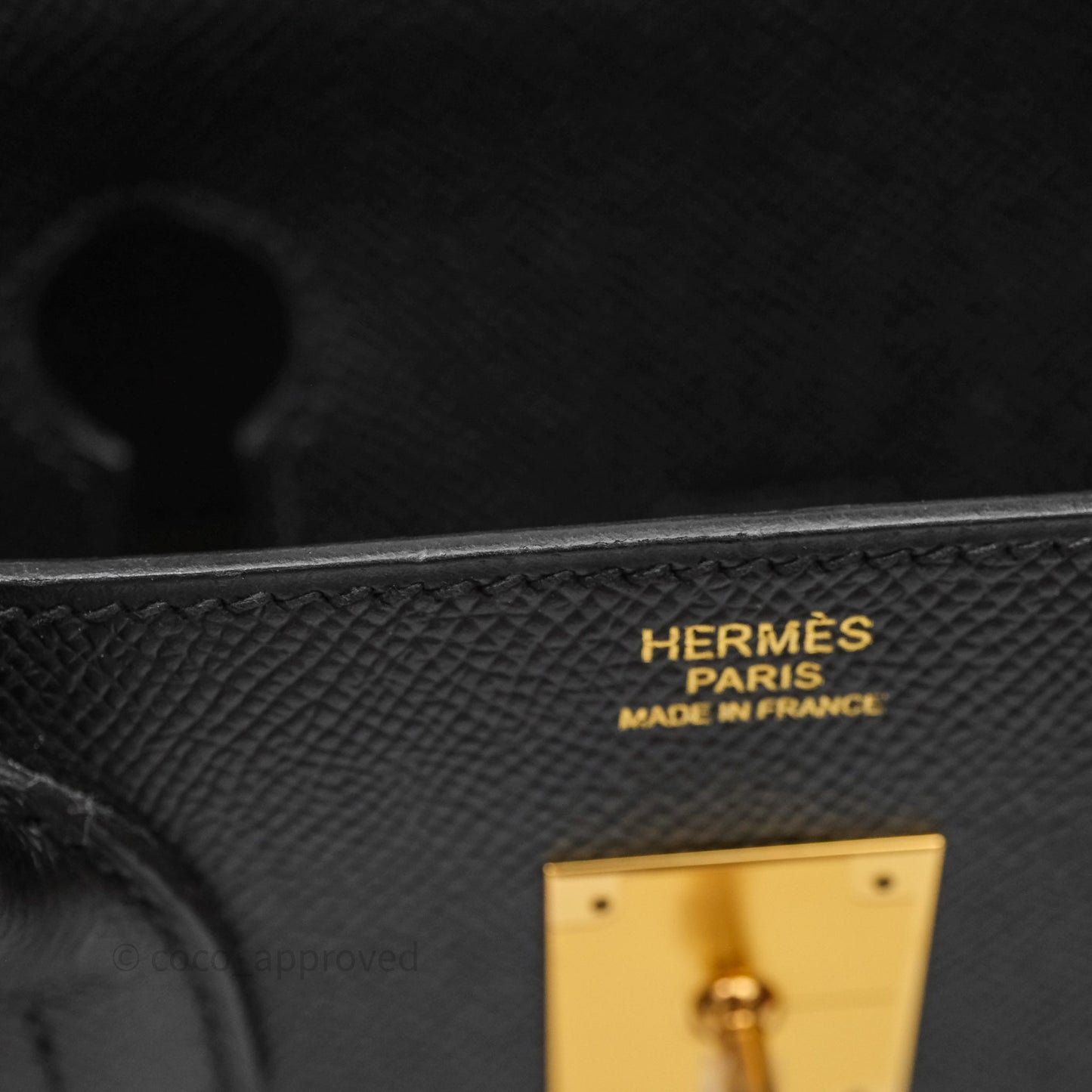 Hermès Birkin 30 Black Noir 89 Epsom Gold Hardware