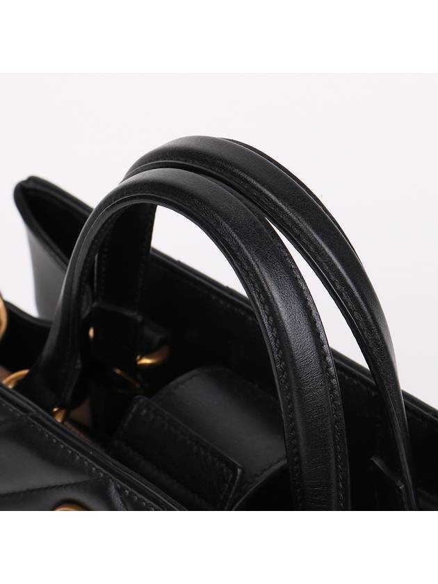 Luxury Gucci Trending 2025 GG gold matelass top handle shoulder bag 448054