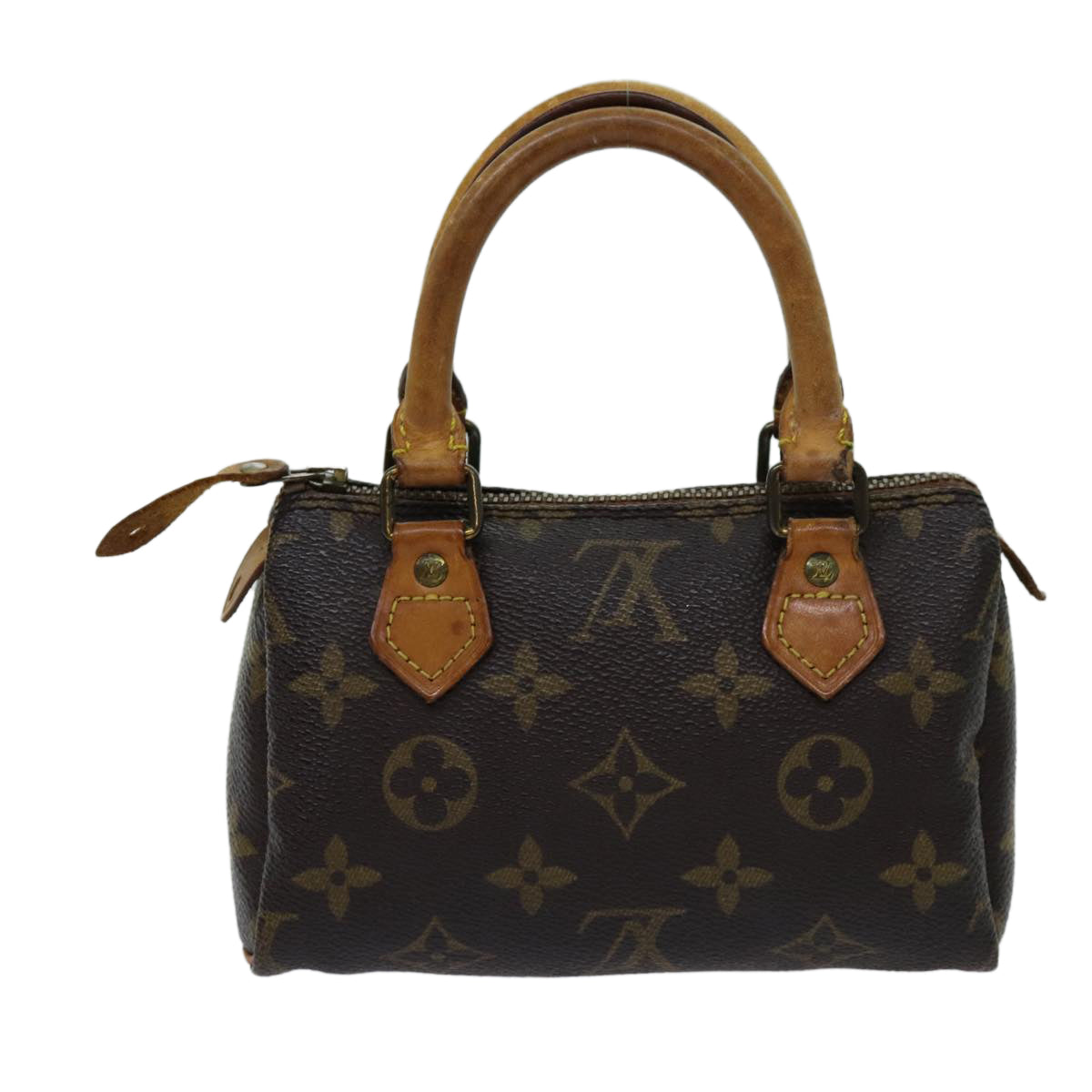 LOUIS VUITTON Monogram Mini Speedy Hand Bag M41534 LV 70295
