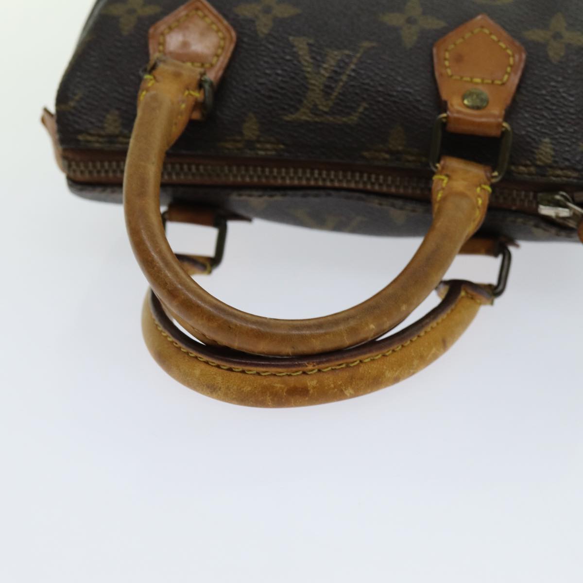 LOUIS VUITTON Monogram Mini Speedy Hand Bag M41534 LV 70295