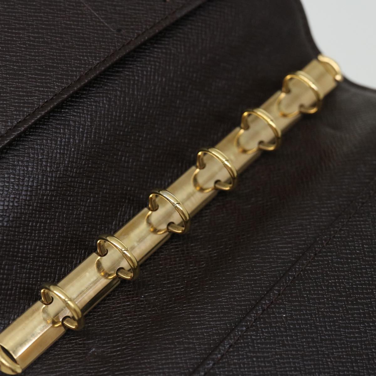 LOUIS VUITTON Damier Ebene Agenda PM Day Planner Cover R20700 LV 70298