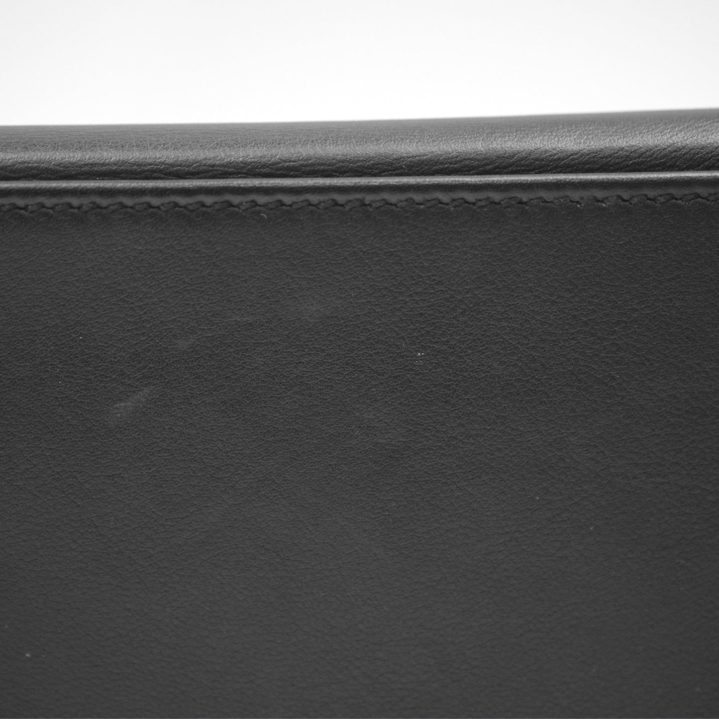 Hermès Retourne Kelly 25 Black Noir 89 Swift Gold Hardware